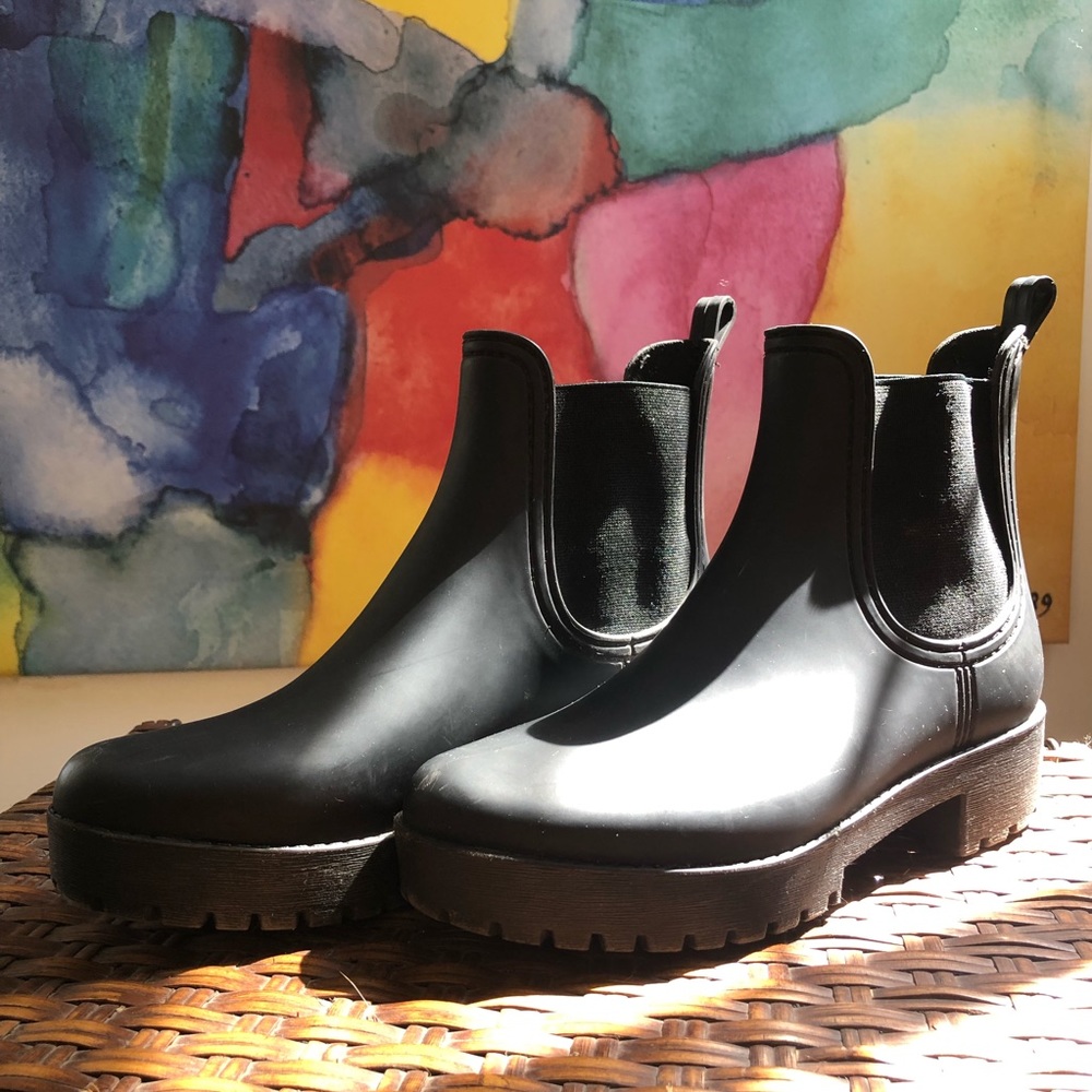 Jeffrey Campbell Waterproof Chelsea Rain Boot